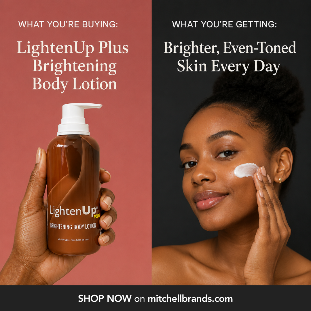 Mitchell Brands LightenUp body lotion